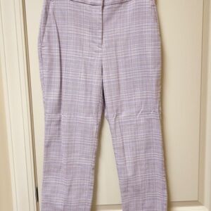 Plaid Lavender Trousers
